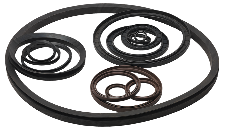Pyramid Parts Nitrile Radial Rotary Shaft Oil Seal – Metric ID 20mm Bore, Single Seal, Japan